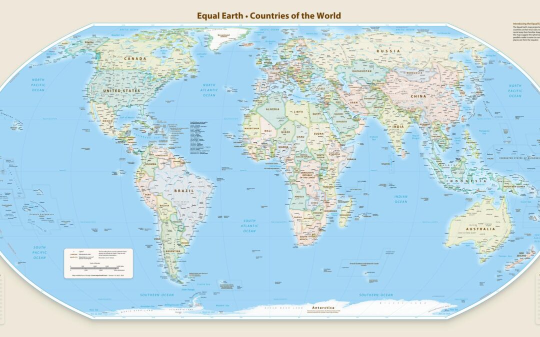 UN votes to adopt new world map